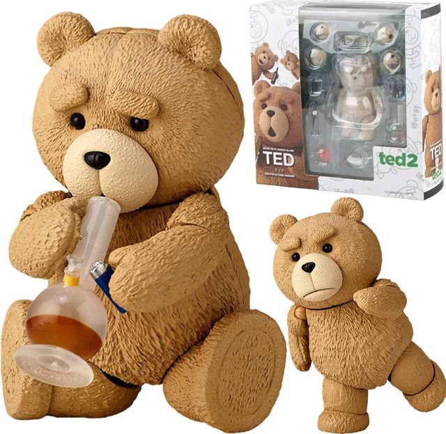 AMAZING YAMAGUCHI Ted 2, Actionfigur, Teddybär, Kunststoff - Bild 1
