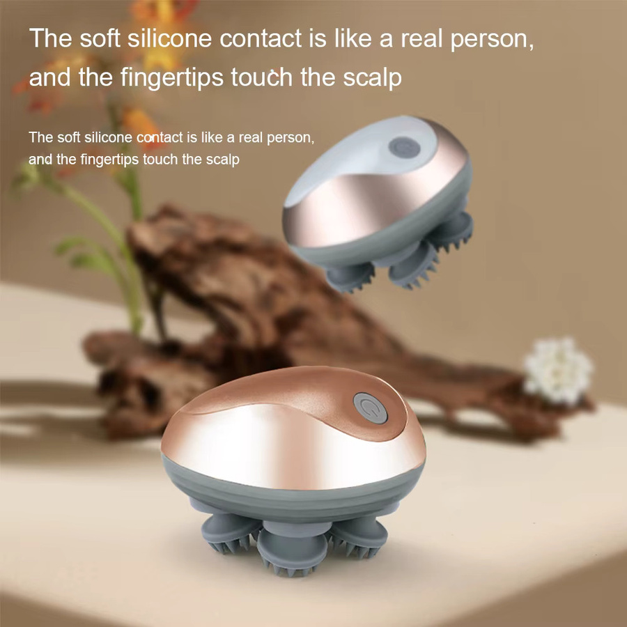 Raiuleko Elektrischer Mini-Kopfhautmassager, Unisex - Bild 2