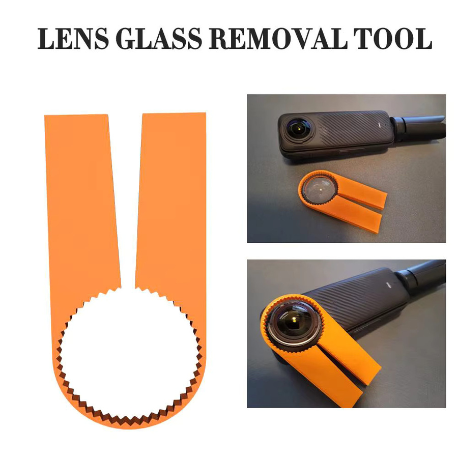 Insta360 X4 Objektiv Glas Removal Tool Orange – Werkzeug zur Demontage und Reparatur deiner Action Kamera - Bild 4