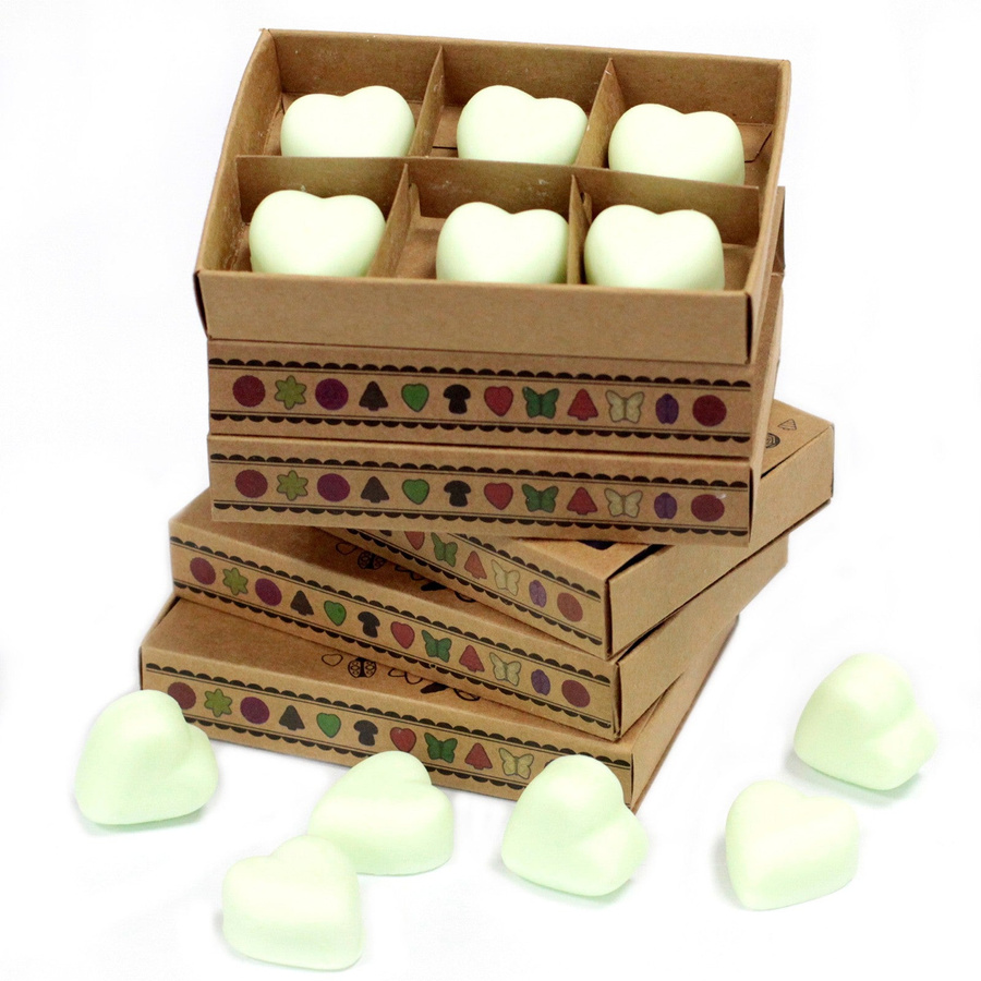 SHAMTAM Wachsschmelzen Minze und Menthol aus Sojawachs, 6er-Pack, blassminzgrün - Bild 2