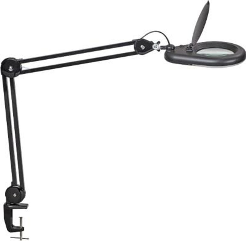 MAUL LED-Lupenleuchte Viso mit Klemmfuß in Schwarz - Bild 2