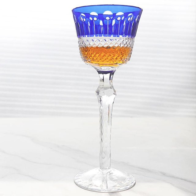 Yiran Furniture Lotus Weingläser aus Glas in Mehrfarbig mit floralem Design und Geschenkbox - Bild 1