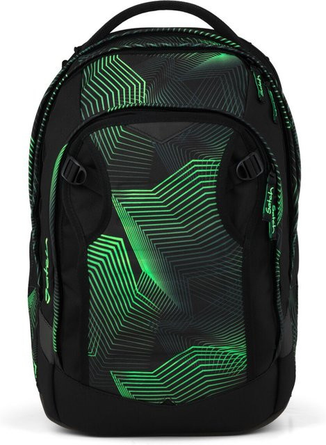 satch match plus Schulrucksack in Green - Bild 1