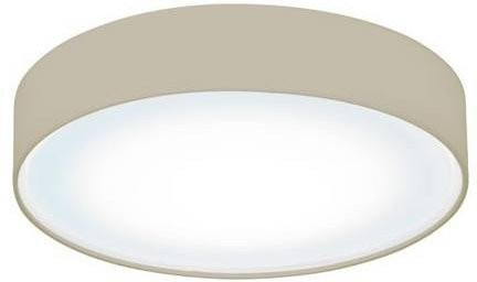 Brumberg Deckenleuchte Weiß mit Glas und Stoff, modern, E27, 60W - Bild 1