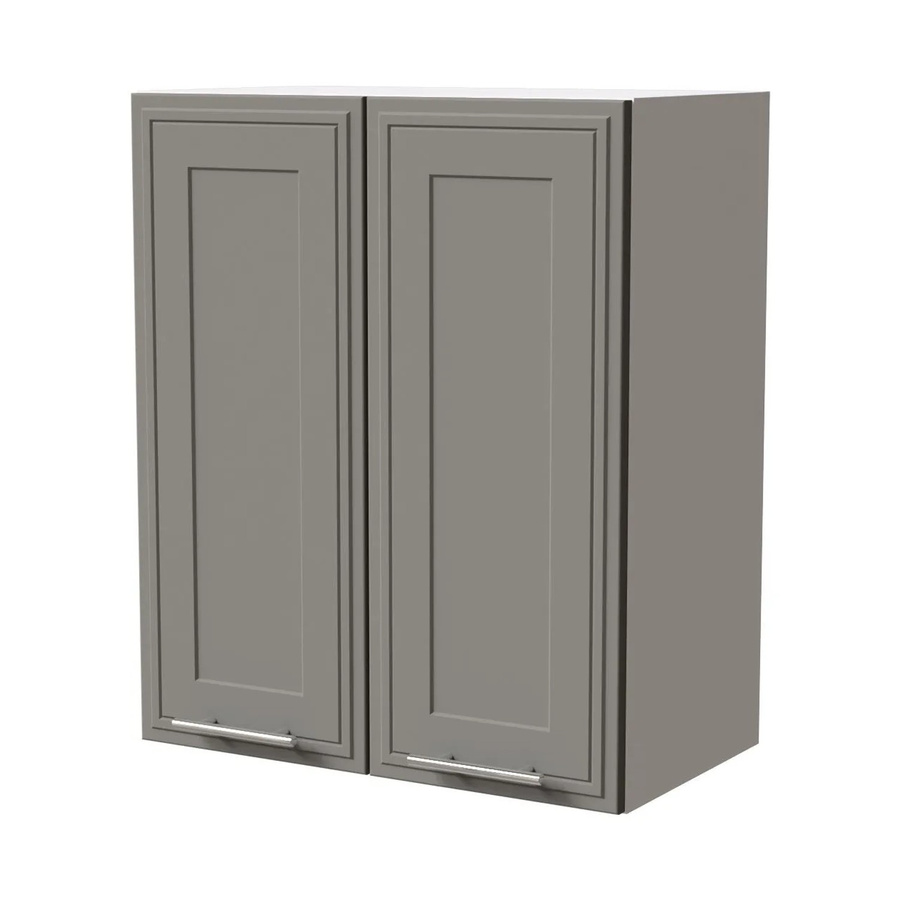 Feldmann-Wohnen Hängeschrank Salo in Weiß und Dust Grey Matt mit Kassettenoptik, B/T/H: 60 x 32,5 x 72 cm - Bild 2