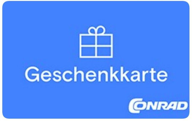 Conrad Geschenkcode in Blau - Bild 1