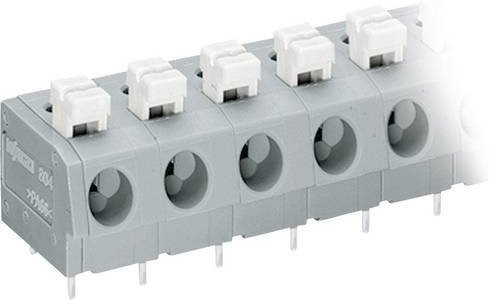 WAGO Leiterplattenklemme 804-302, Grau, 340 Stück - Bild 1