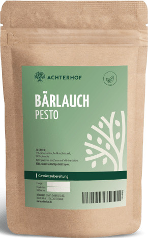 Achterhof Bärlauch Pesto Gewürzzubereitung vegan 250 g - Bild 1