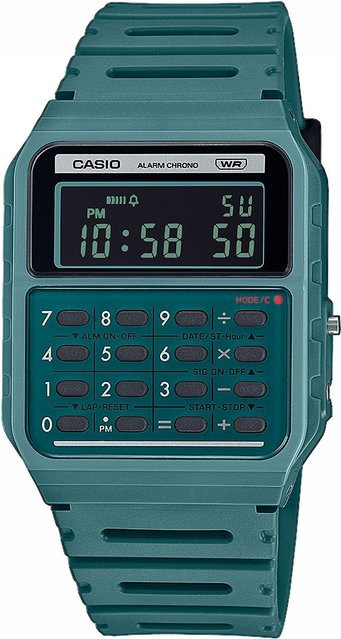 Casio Digitaluhr, Quarz, Kunststoff, Schwarz, 34 mm, Herren - Bild 1