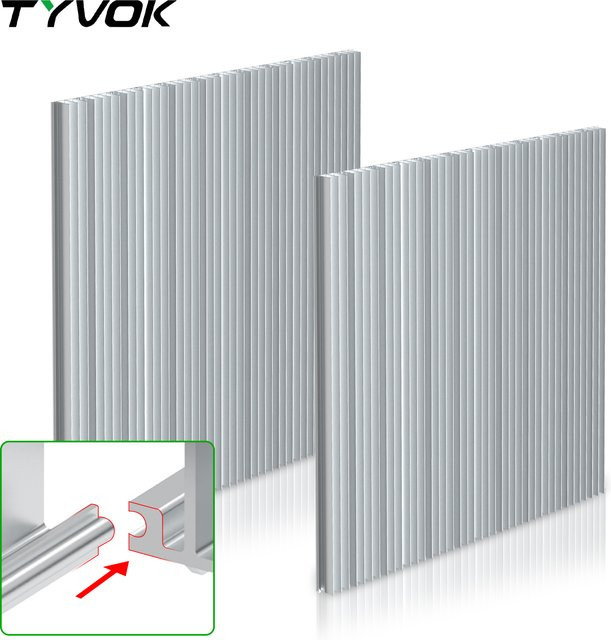 Tyvok Waben-Laserbett für Lasergravur, flexible Waben-Arbeitsplatte in Silber, B/T: 40 x 40 cm - Bild 1