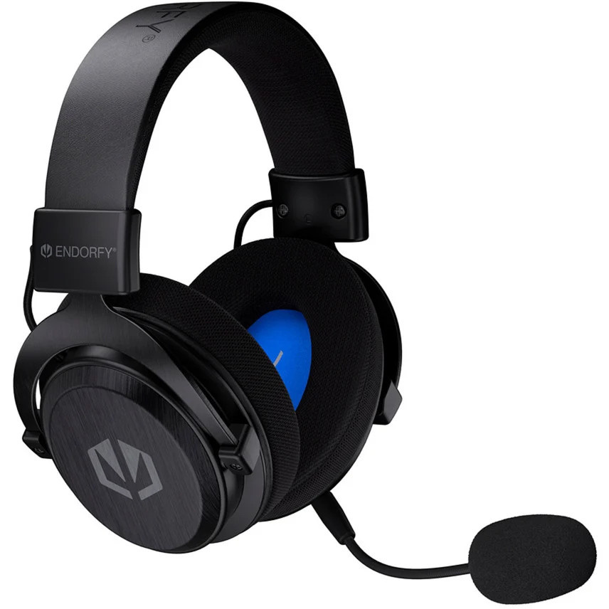 Endorfy VIRO Infra Wireless Gaming-Headset in Schwarz mit Bluetooth und 3,5 mm Jack für PC und Mobile - Bild 1