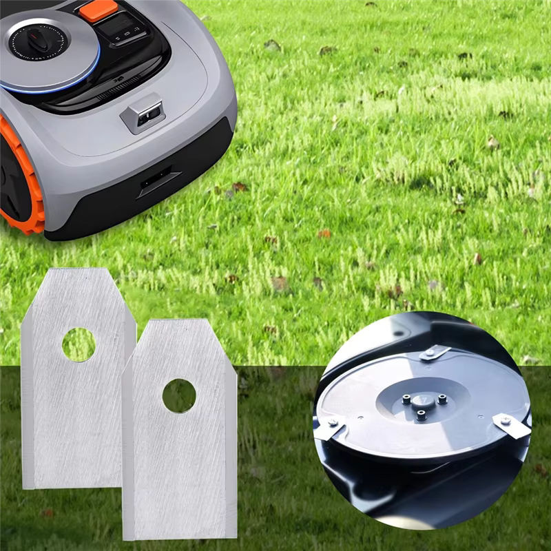 Segway Navimow Ersatzklingen Set mit Schrauben für I105N, I108N, I110N, H500N, H800N, H1500N, H3000N Roboter-Rasenmäher, 36 Stück, Silber und Gold - Bild 3