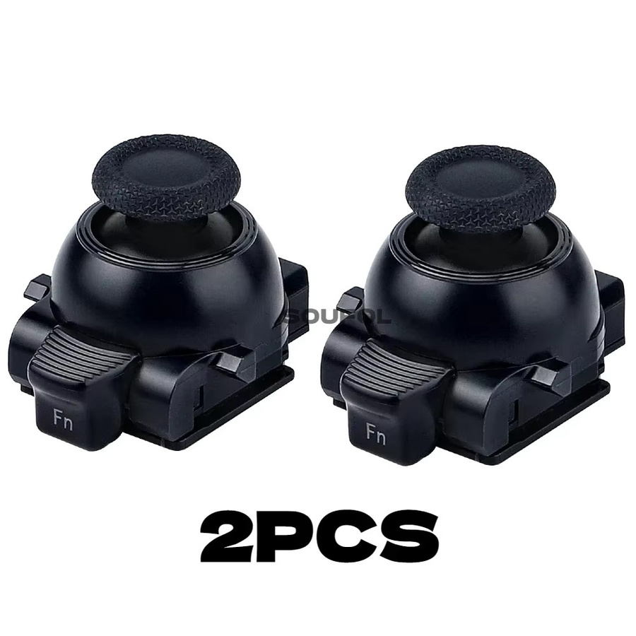 K-Silver JS13PRO+ TMR-Sensor-Joystick für PS5 Edge, Anti-Drift Analog-Rocker-Ersatz, Hochpräzises Gaming-Thumbstick-Modul in Schwarz und Silber - Bild 2