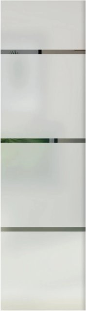 Skyscope ESG Floatglas Lichtausschnitt mit 3 Streifen, transparent, B: 41 cm, H: 142 cm, Stärke: 4 mm für Holz-Innentüren - Bild 1