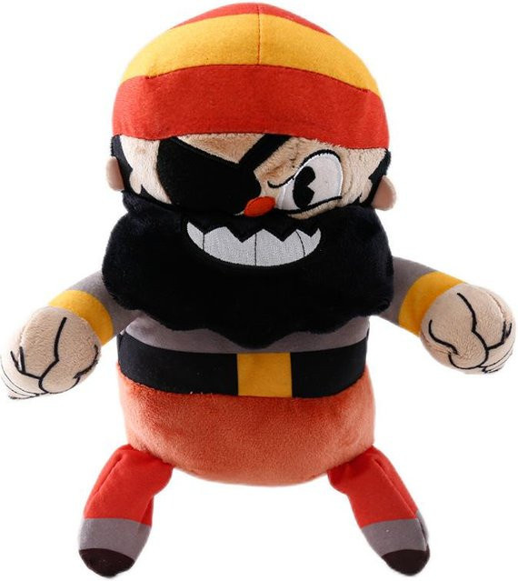 Yiran Health & Beauty Cuphead Mugman Plüschpuppe, ab 14 Jahren - Bild 1