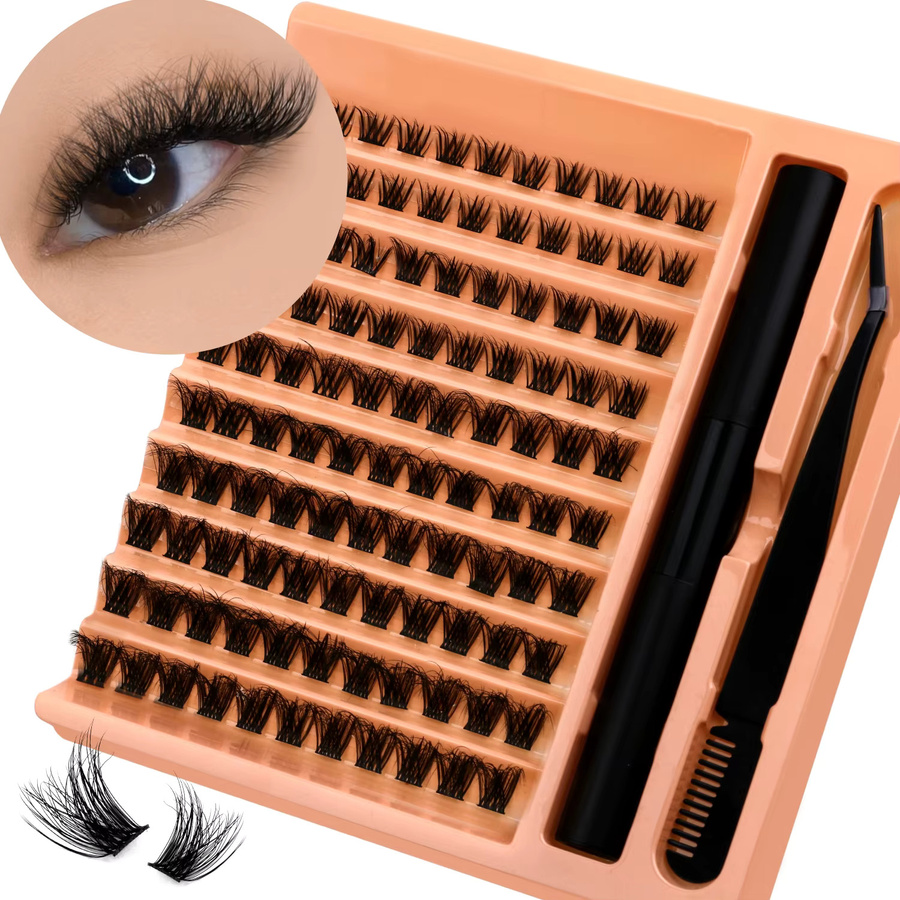 Lasvirey Wimpernverlängerungsset mit Bond & Seal und Wimpernpinzette - Bild 6