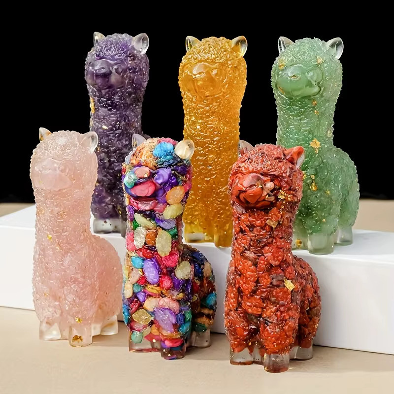 Kristallkleber in Multicolour zur Herstellung von Alpaka-Kunsthandwerk und Innendekoration - Bild 4