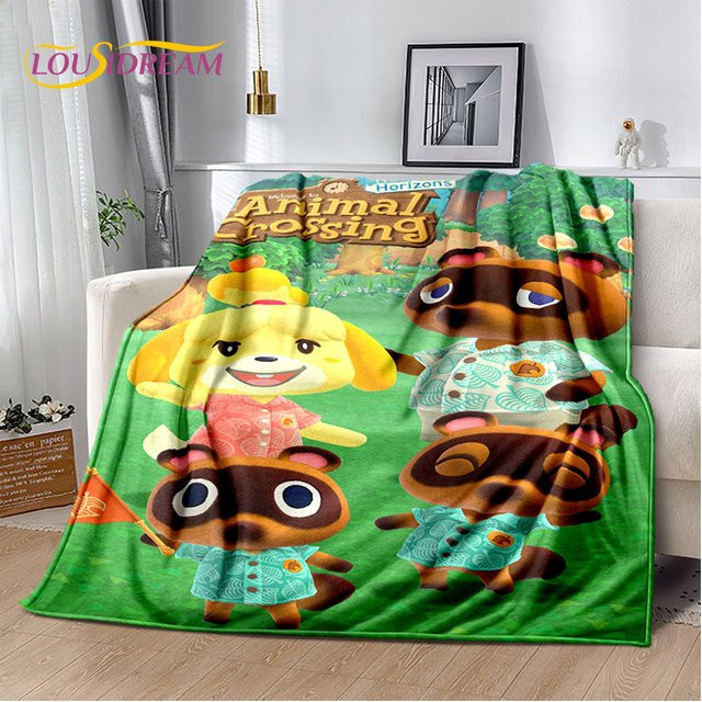LOUSIDREAM Cartoon Tier Decke, weiche Polyester Decke mit Grafikdesign, Mehrfarbig - Bild 1