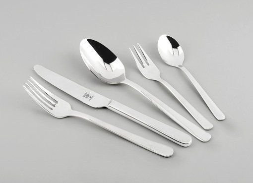 Besteckgarnitur Justinus Style Art aus Edelstahl in Silber, 6-teilig und spülmaschinenfest - Bild 1