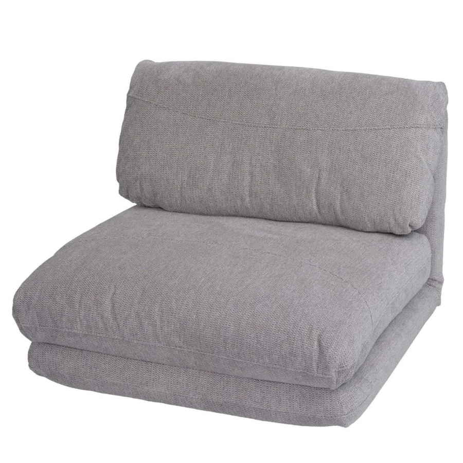 MCW Schlafsessel E68 Funktionssessel als Schlafsofa in Hellgrau mit Stoffbezug - Bild 2