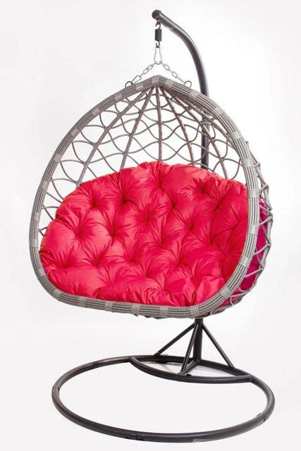 Setgarden Gartenkissen für Hängesessel, Rot, B: 110 cm, T: 100 cm - Bild 1