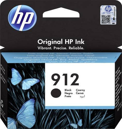Original HP Tintenpatrone 912 Schwarz 3YL80AE für Inkjet-Drucker - Bild 1