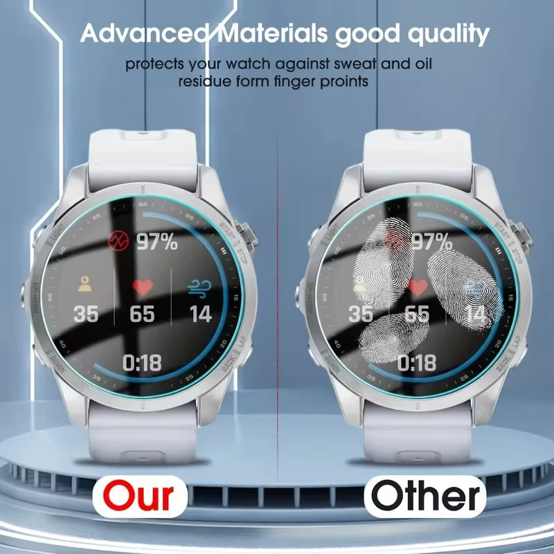 Displayschutzglas Huawei Watch GT5 Pro, transparent, Uhrenzubehör - Bild 1