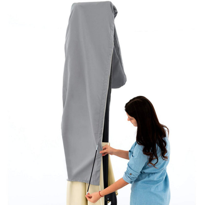Doppler Active Schutzhülle für Pendelschirme aus Polyester, grau, B/T/H: 350 x 260 x 237 cm - Bild 3