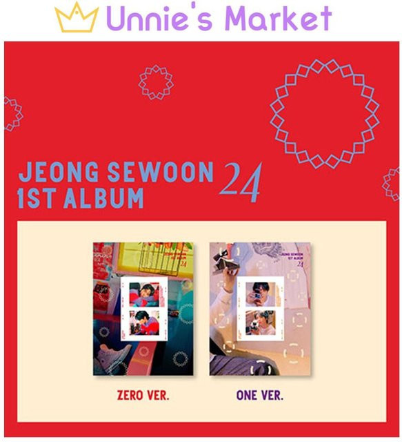 Jeong Sewoon 1. Album 24 Teil 2 Random Version CD in Weiß - Bild 1