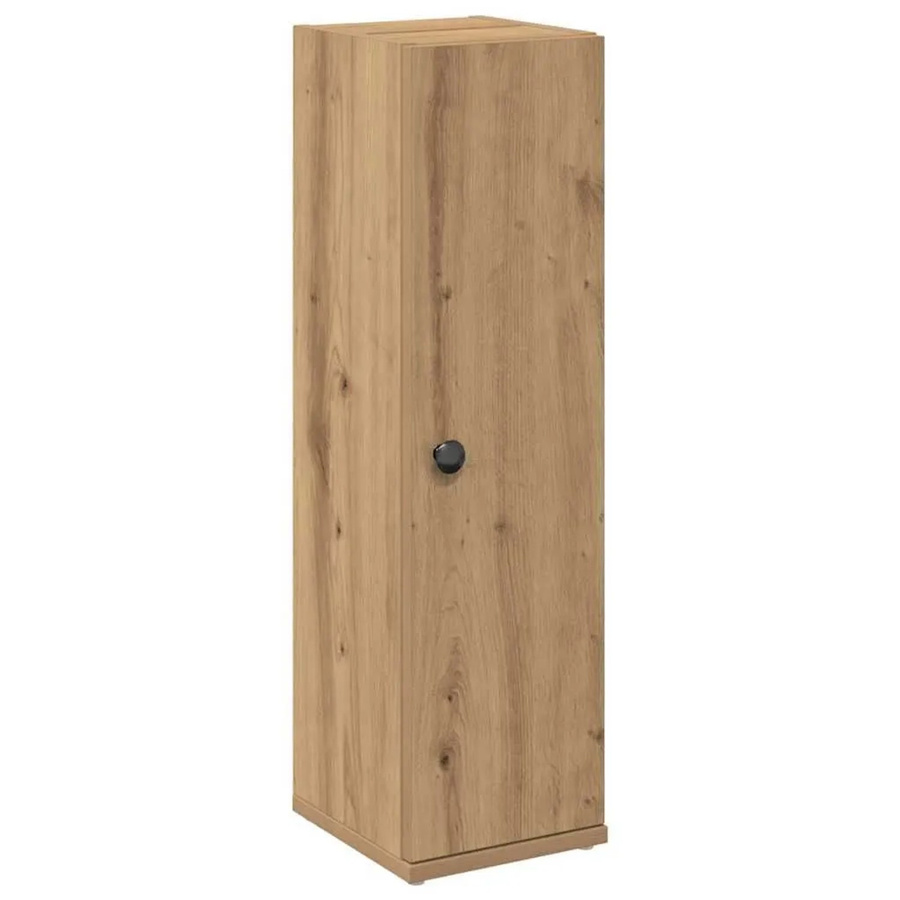vidaXL Badezimmerschrank mit Rollenhalter in Artisan-Eiche, Braun, B/T/H: 20,5 x 22 x 72 cm - Bild 2