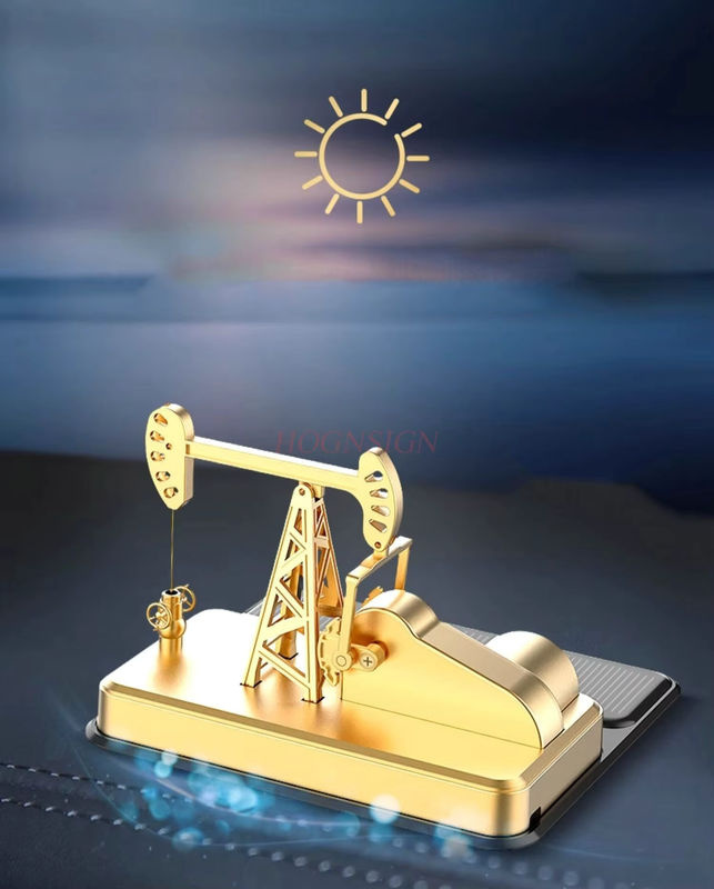 Chaos Pendel Perpetuum Mobile als kreative Physik-Dekoration für deinen Schreibtisch in Gold aus Metall - Bild 3