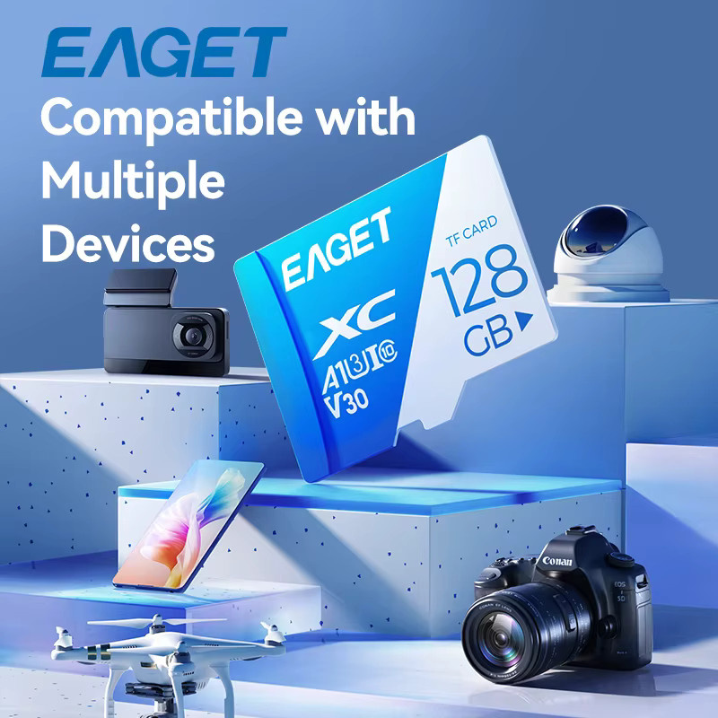Eaget T1 SD-Karte Class10 UHS-1 Flash-Kartenspeicher, 512 GB, Blau - Bild 3