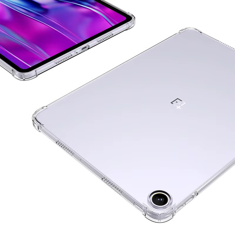 Schutzhülle für OnePlus Pad Go 2 12,1 Zoll 2025 aus transparentem Silikon mit Airbag-Schutz - Bild 2