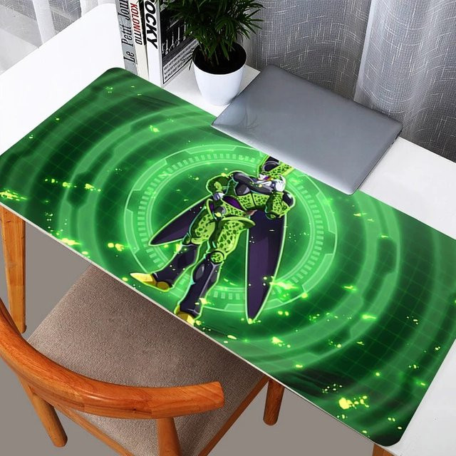 Bandai Dragon Ball Z Zelle Mauspad in Grün für PC und Gaming-Zubehör - Bild 1