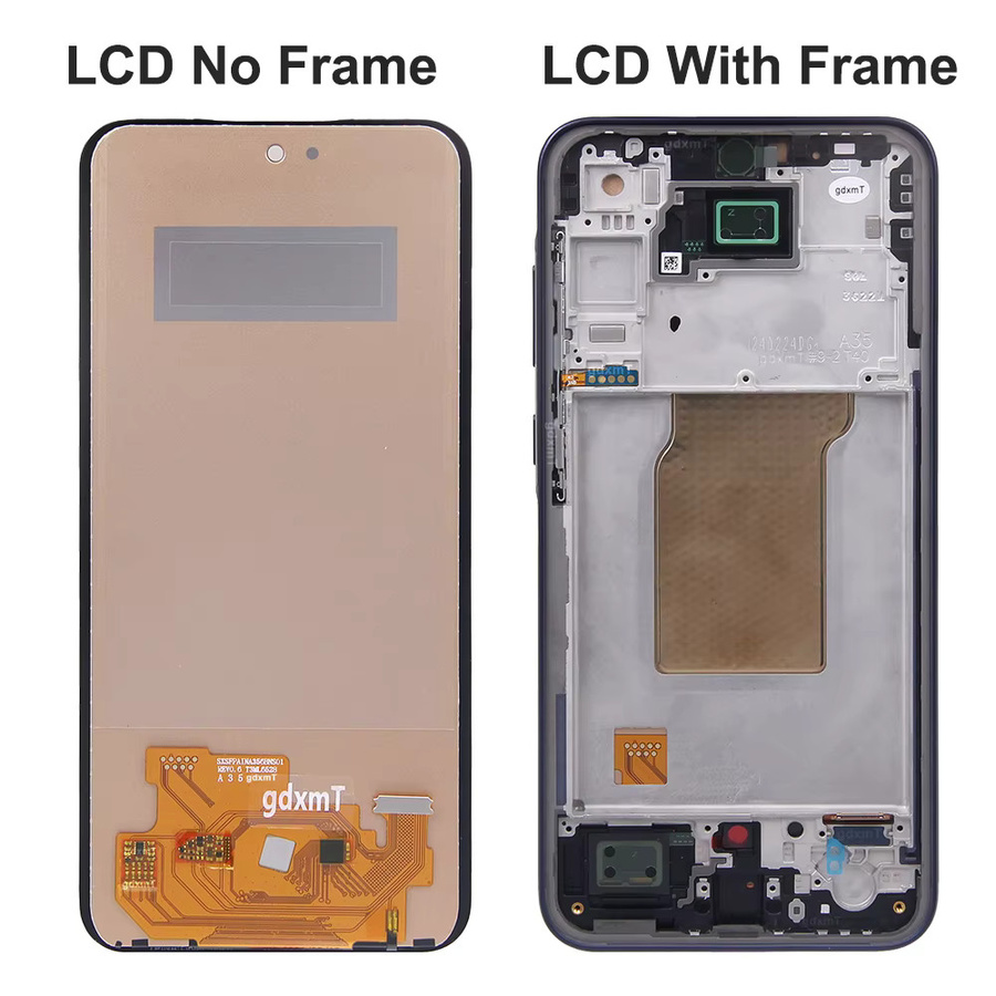 Samsung LCD Display Touchscreen Digitizer Ersatzteil für Galaxy A35 5G in Schwarz - Bild 2