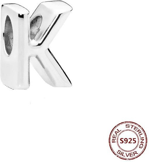 Charms 925 Silber, Buchstaben, Damen - Bild 1