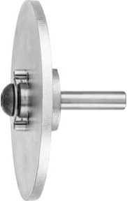 PFERD TOOLS Werkzeughalter BO für Tellerbürsten Ø125-150mm mit Bohrung 22,2 auf 12 mm Schaft, Farbe: silver - Bild 1