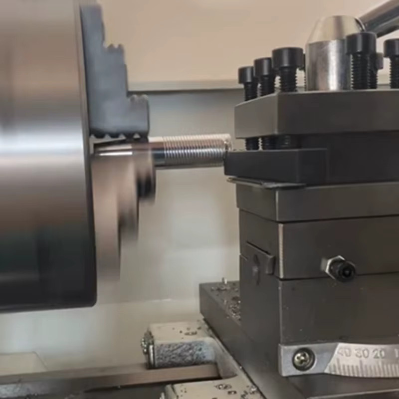 LY Mini-Metalldrehmaschine WM210 halbautomatische hochpräzise Mini-CNC-Maschine für professionelles Gewindeschneiden - Bild 4