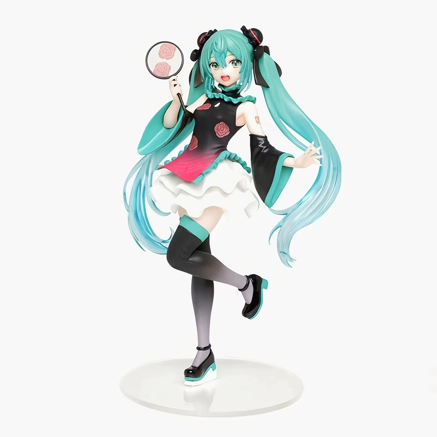 Bandai Hatsune Miku Chinoiserie Chi-Pao Jingpin Fan Garage Kit Sammler-Actionfigur in Multicolor - Bild 2