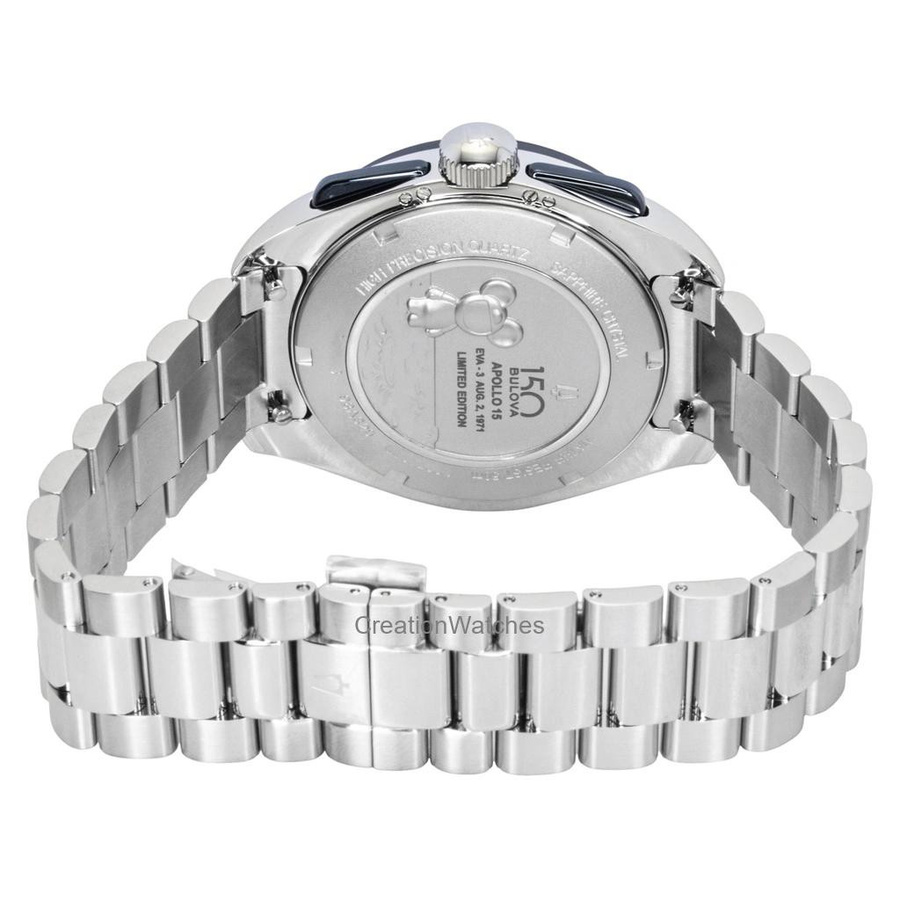Bulova Chronograph, Titan, Quarz, 43,5 mm, Blau, Herren - Bild 2