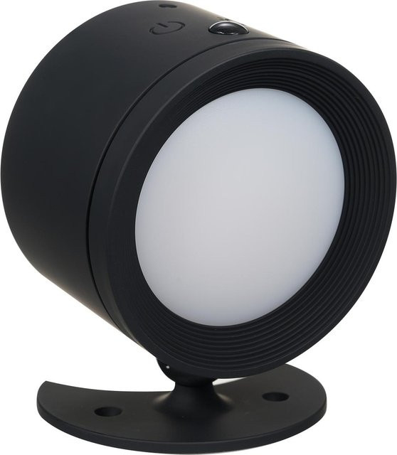 TOMTOP JMS Magnetische LED Wandlampe in Schwarz mit RGB Farbwechsel, Dimmfunktion und Bewegungssensor als Umgebungs- und Leselicht - Bild 1