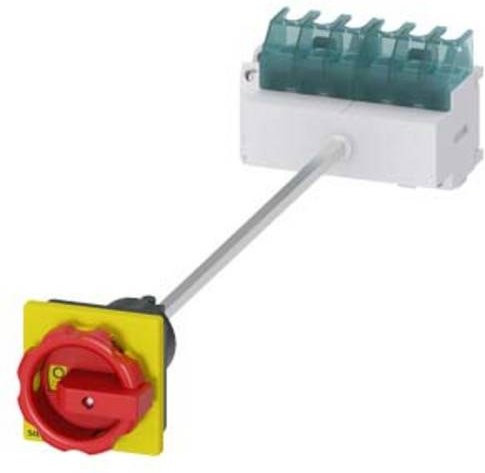 Siemens Lasttrennschalter Rot Gelb 6polig 16mm² 25A 1 Schließer 1 Öffner 690 V/AC 3LD21134VP53 - Bild 1