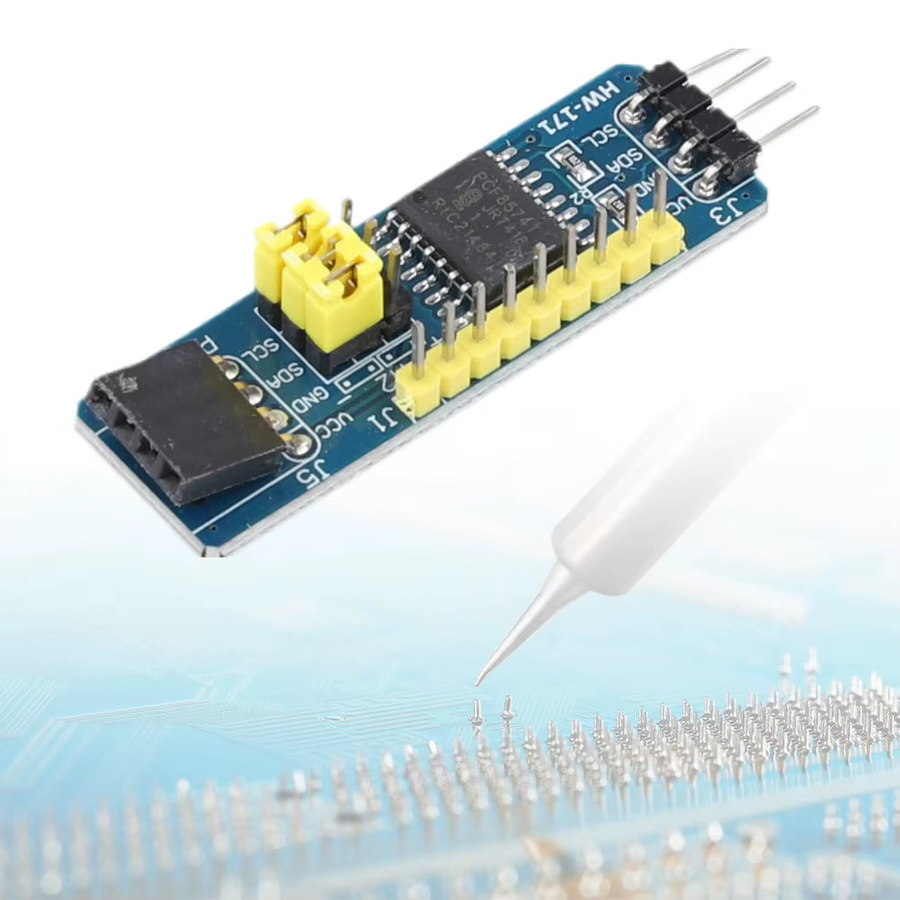 LAIMANEI I2C-Bus I/O Expander PCF8574 IO Erweiterungskarte in Blau - Bild 3