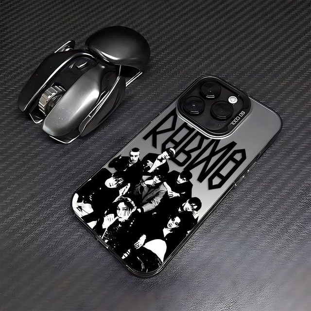 Stray Kids Kpop Handyhülle für iPhone 11 bis 17 Pro Max Matte Anti-Fall Schutzhülle in Schwarz - Bild 1