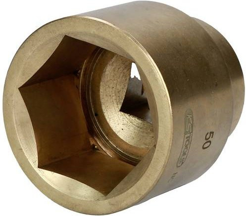 KS Tools Stecknuss aus Aluminium-Bronze in Gold - Bild 1