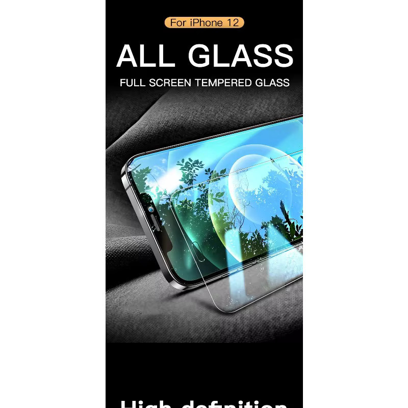 3-teiliges Set Displayschutz aus gehärtetem Glas für Apple iPhone Modelle in Transparent - Bild 2