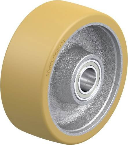Blickle Schwerlast-Rad GVU 202/35K in Silber und Gelb mit 200 mm Durchmesser und 1600 kg Tragfähigkeit - Bild 1