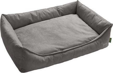 HUNTER Hunde-Sofa in Grau mit Textilbezug, Breite: 60 cm, Höhe: 24 cm, Länge: 80 cm - Bild 1