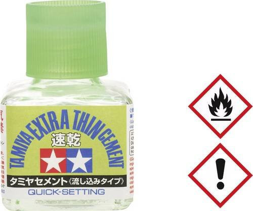 Tamiya Extra Thin Quick Setting Plastikkleber 87182 40ml - Bild 1