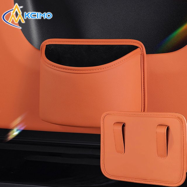 Kcimo Wandmontierter Auto-Mülleimer Wasserdicht und Auslaufsicher für Fahrzeug, Zuhause oder Büro, B/H: 16,0 x 20,5 cm - Bild 1